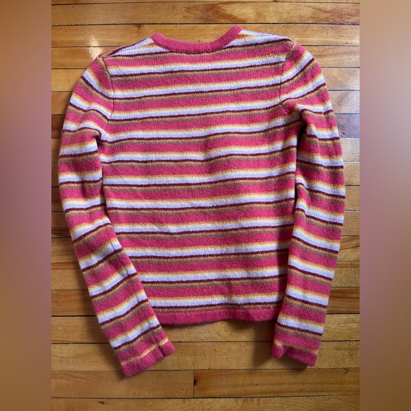 Striped Wool Sweater - Picture 2 of 4